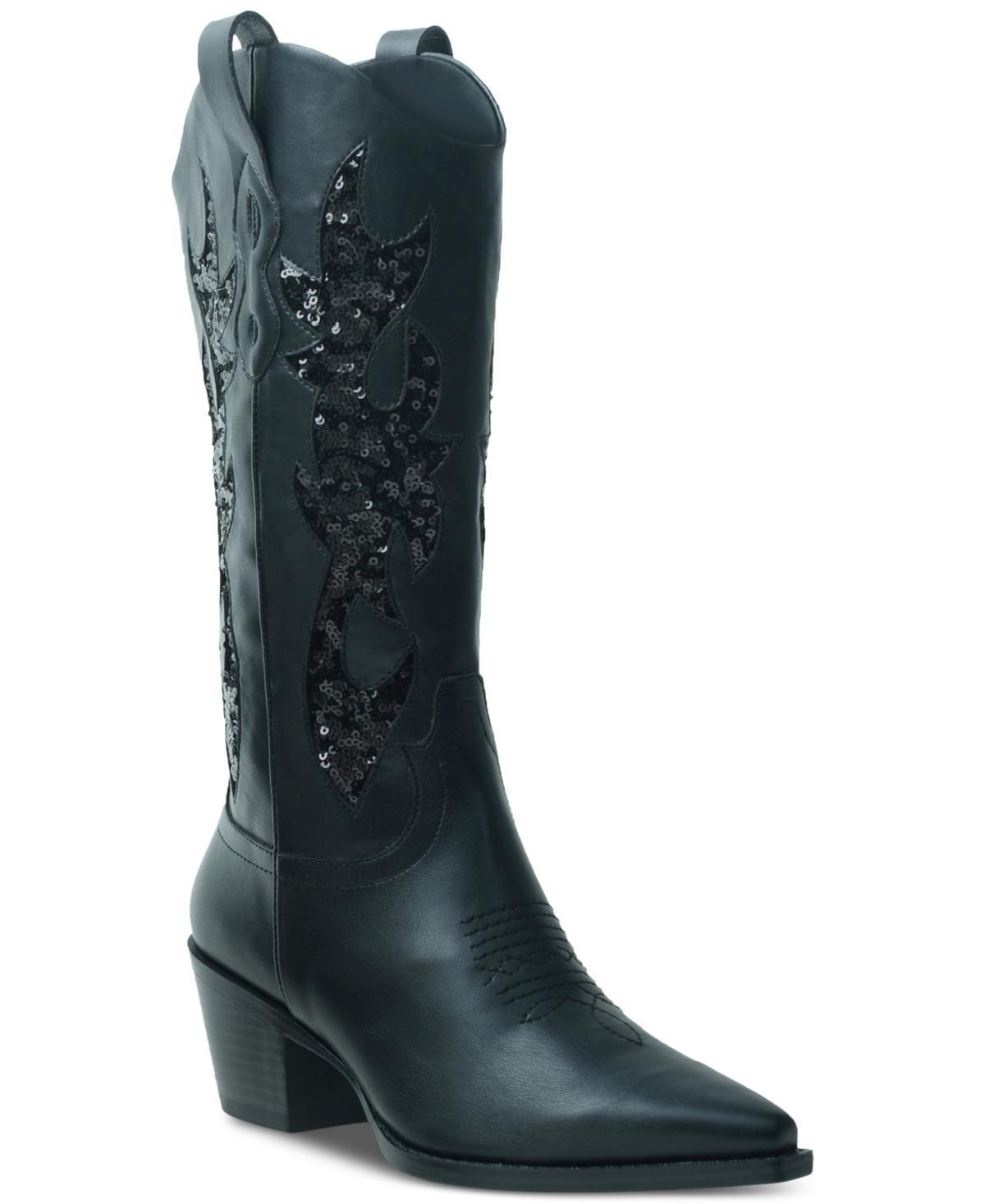 Wild Pair Lucah Cowboy Boots, Created for Macys Product Image