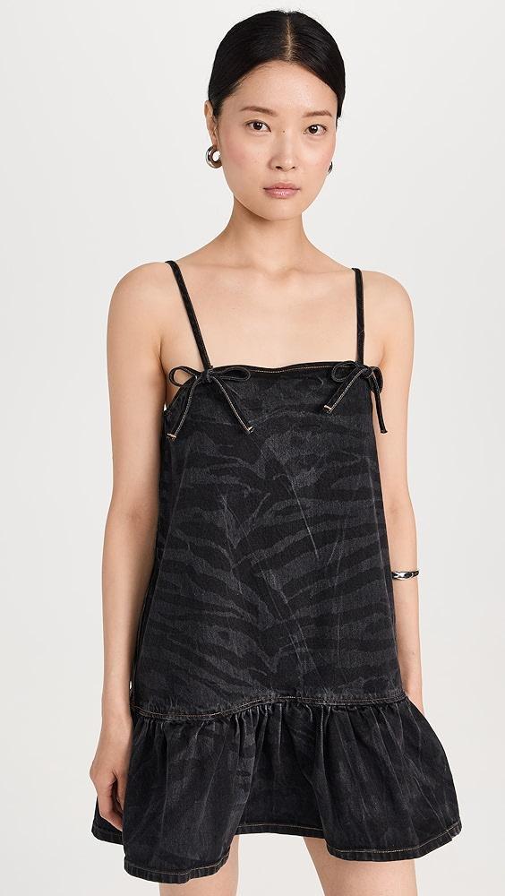 GANNI Laser Denim Strap Dress | Shopbop Product Image