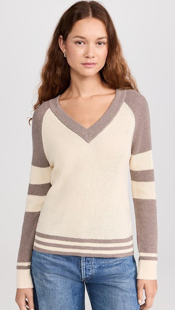 Faherty Throwback V-Neck Sweater | Shopbop Product Image