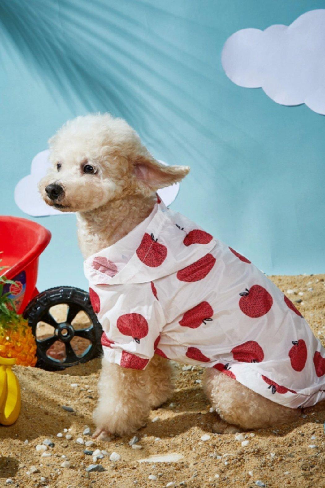 Fruit Print Sun Protection Pet Shirt Female Product Image