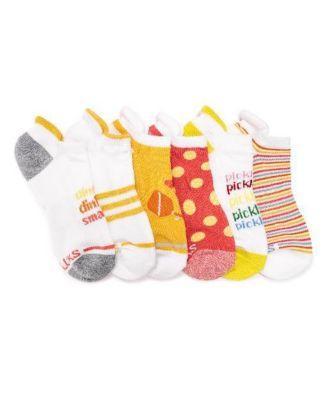 Muk Luks Womens 6 Pack Pickleball Ankle Socks One - Retro multi Product Image