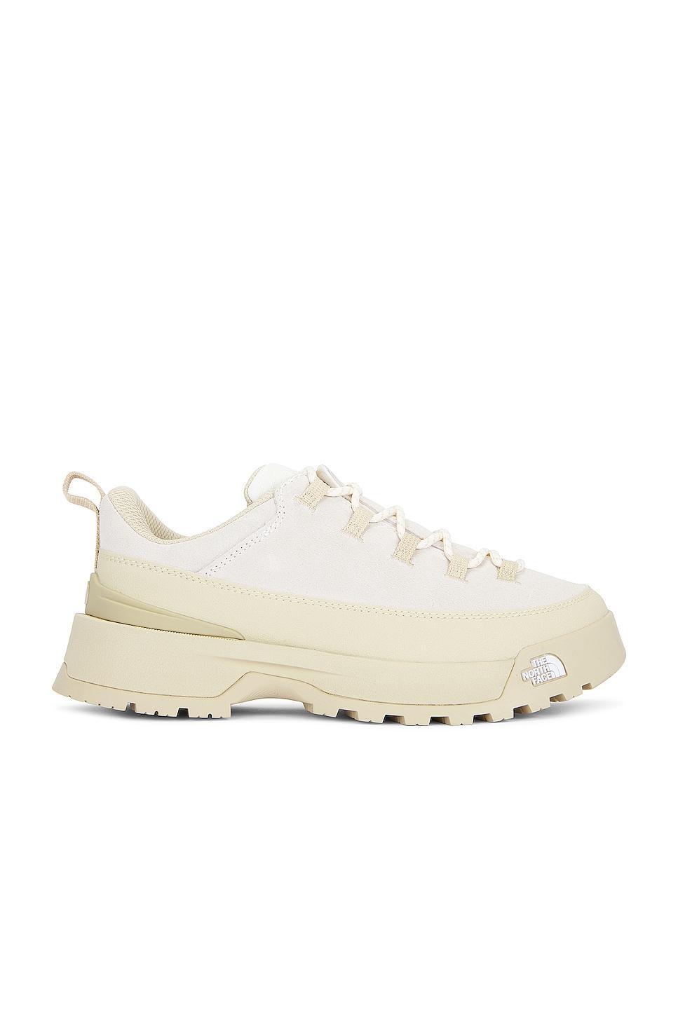 The North Face Glenclyffe Urban Low Sneaker in White Dune & Gravel - Cream. Size 10 (also in 9). Product Image