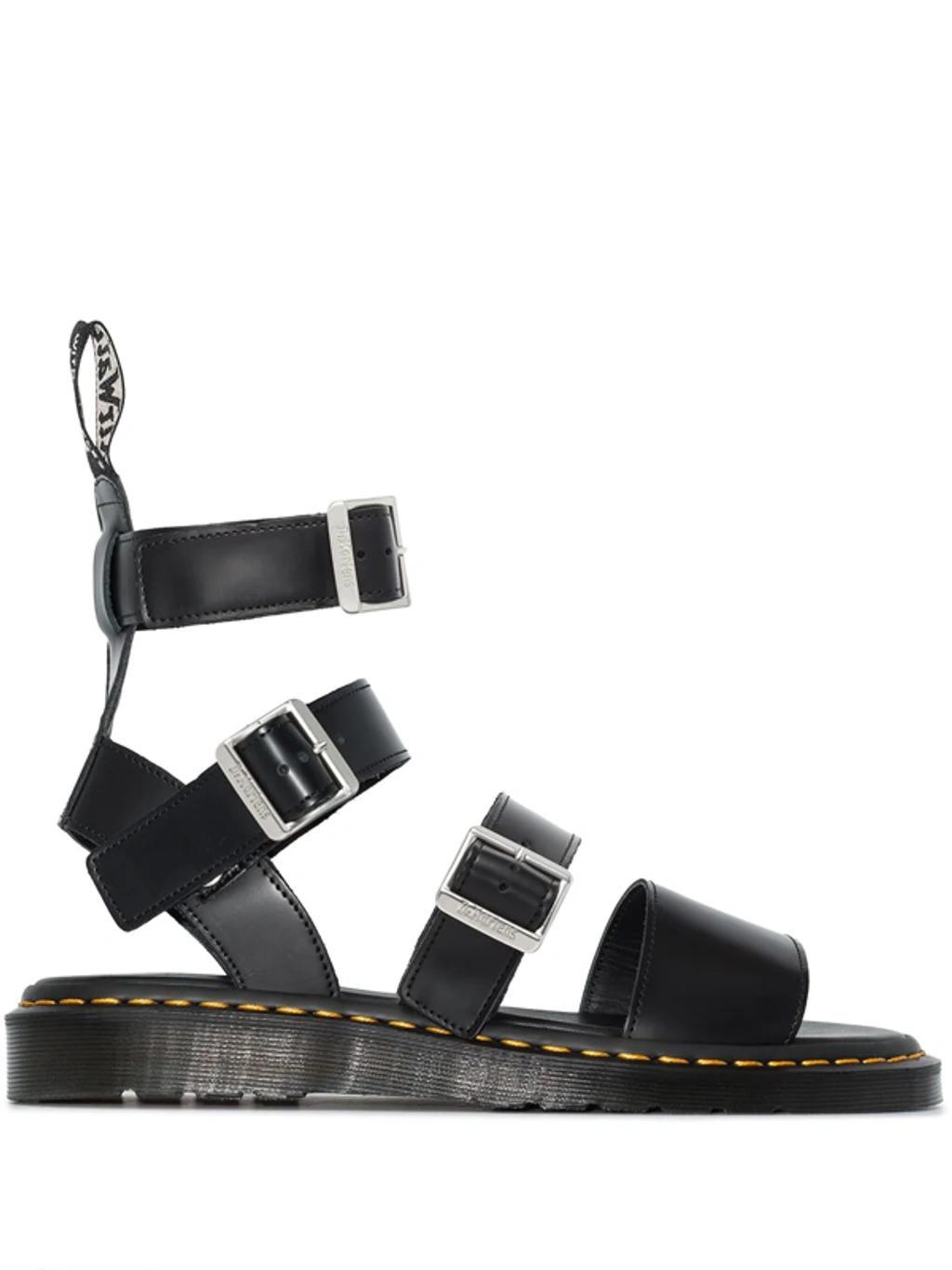 Black Dr. Martens Edition Gryphon High Sandals Product Image