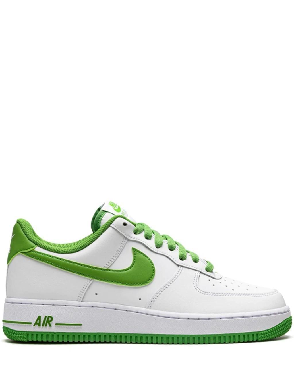 Air Force 1 '07 Sneakers In White And Green Product Image