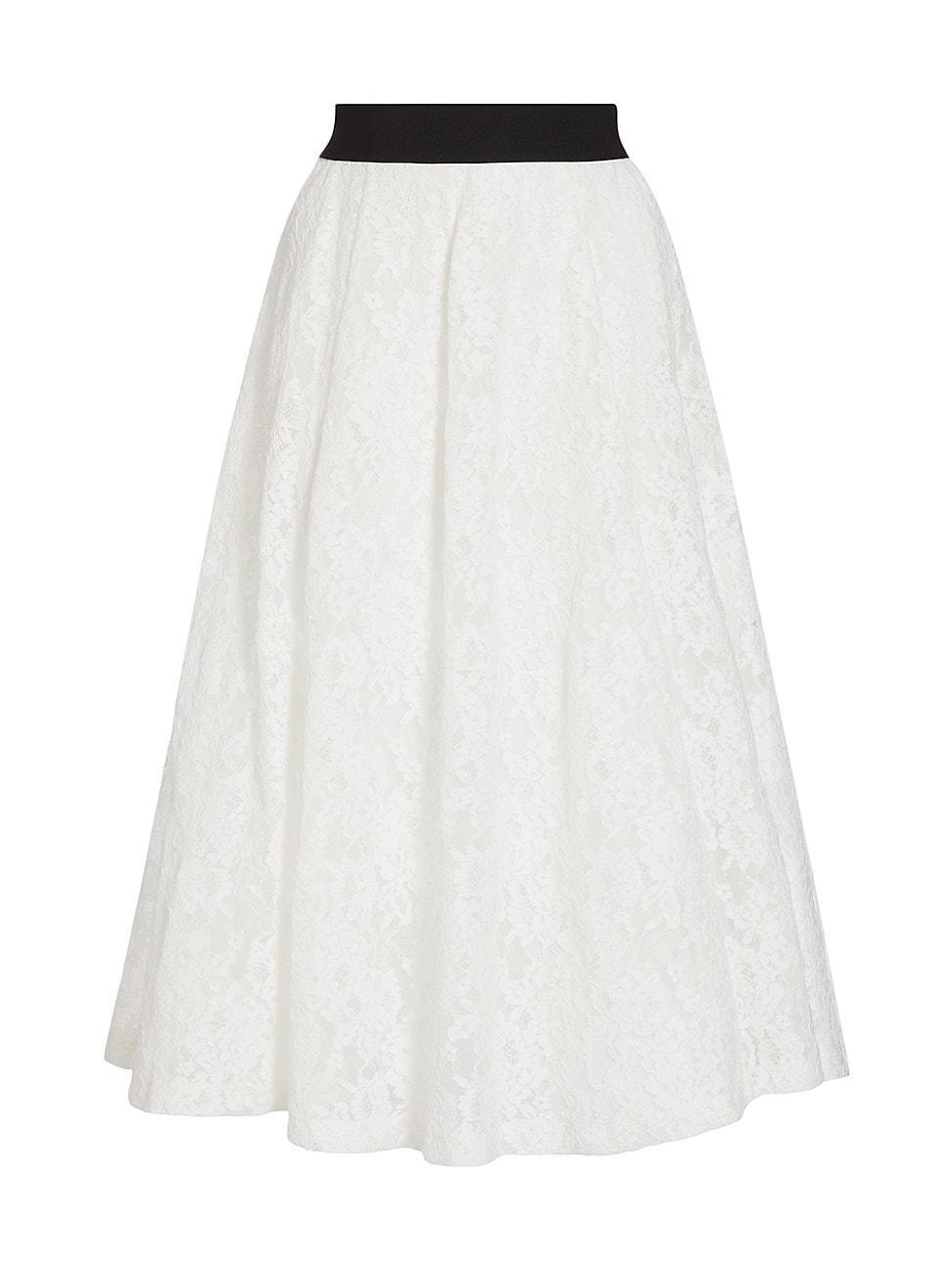 Womens Earla Lace Midi-Skirt Product Image