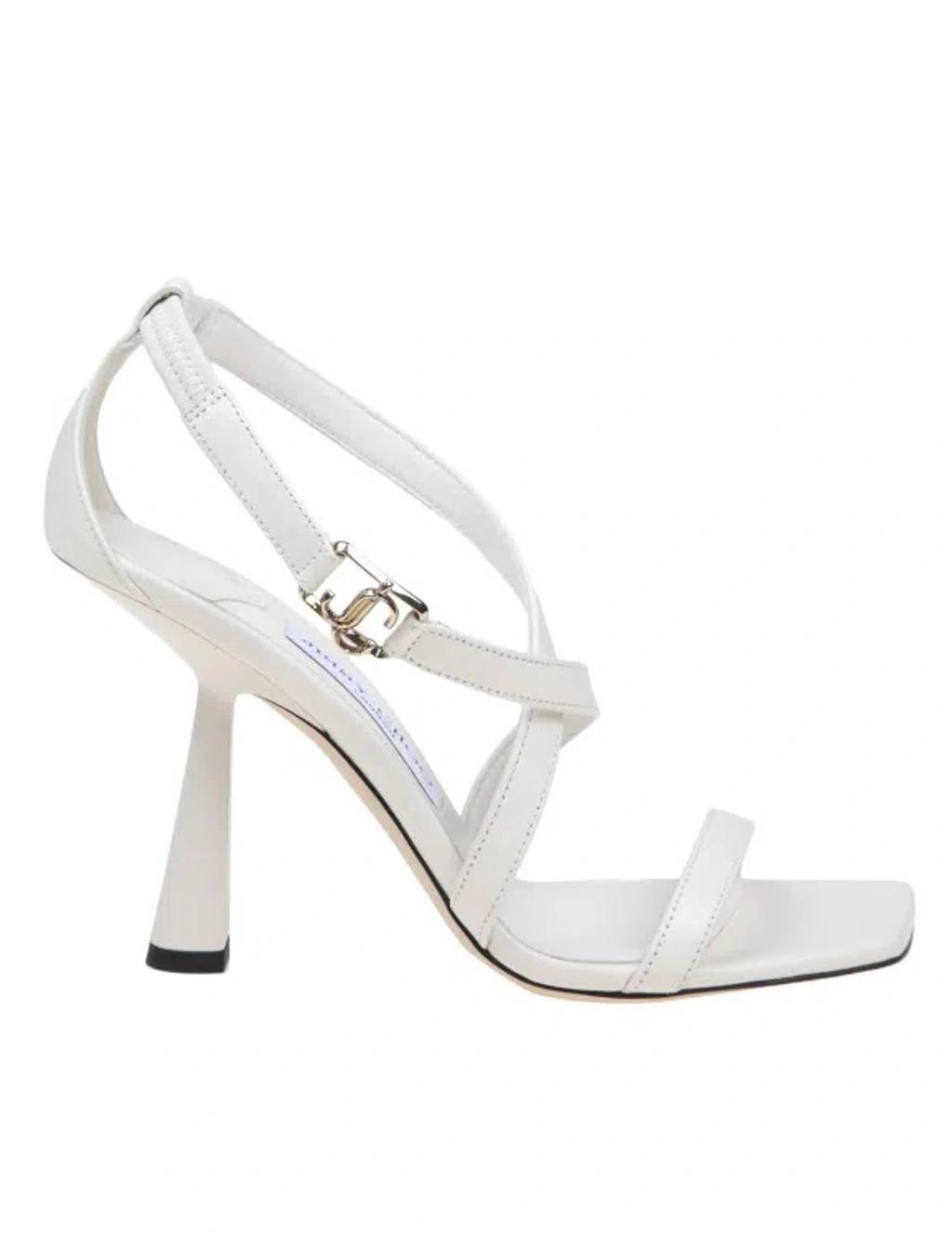 Sandal In Soft Nappa Leather In White product image