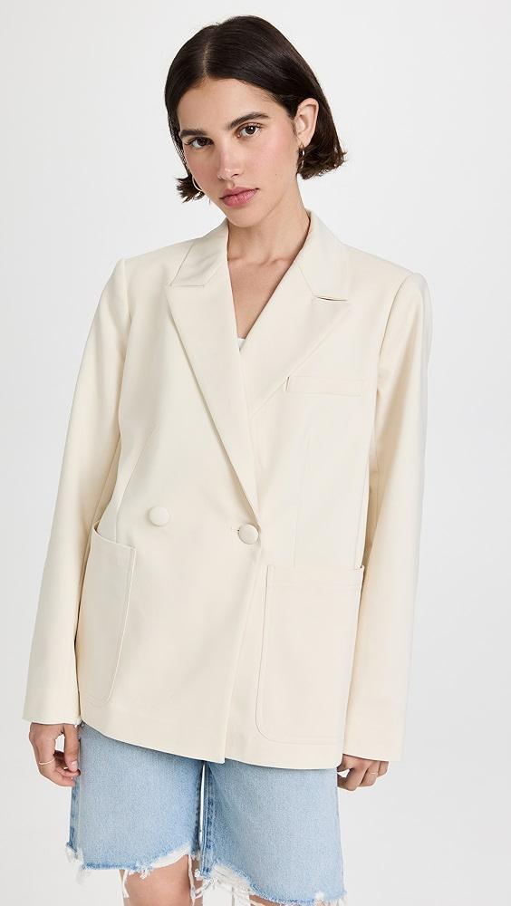 Good American Woven Blazer 2.0 | Shopbop Product Image