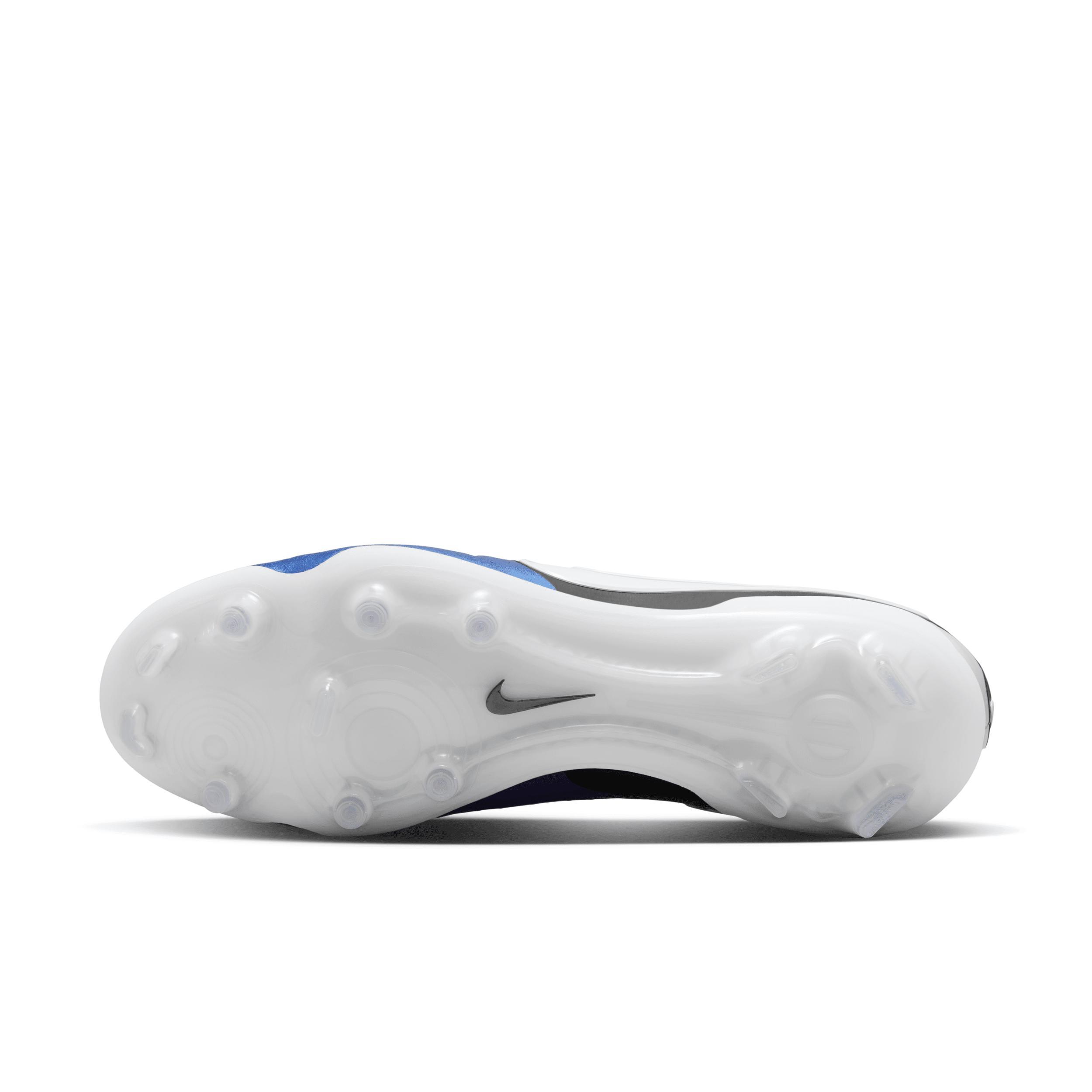 Nike Mens Nike Legend 10 Elite FG - Mens Soccer Shoes Soar/White Product Image