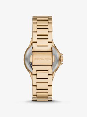 Oversized Pavé Logo -Tone Watch Product Image