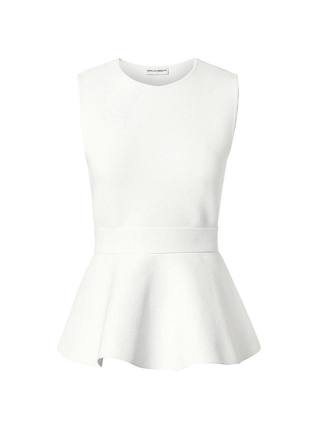 Womens Peplum Tank Top Product Image