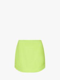 CURVED HEM MINI SKIRT in green | JW Anderson US  Product Image