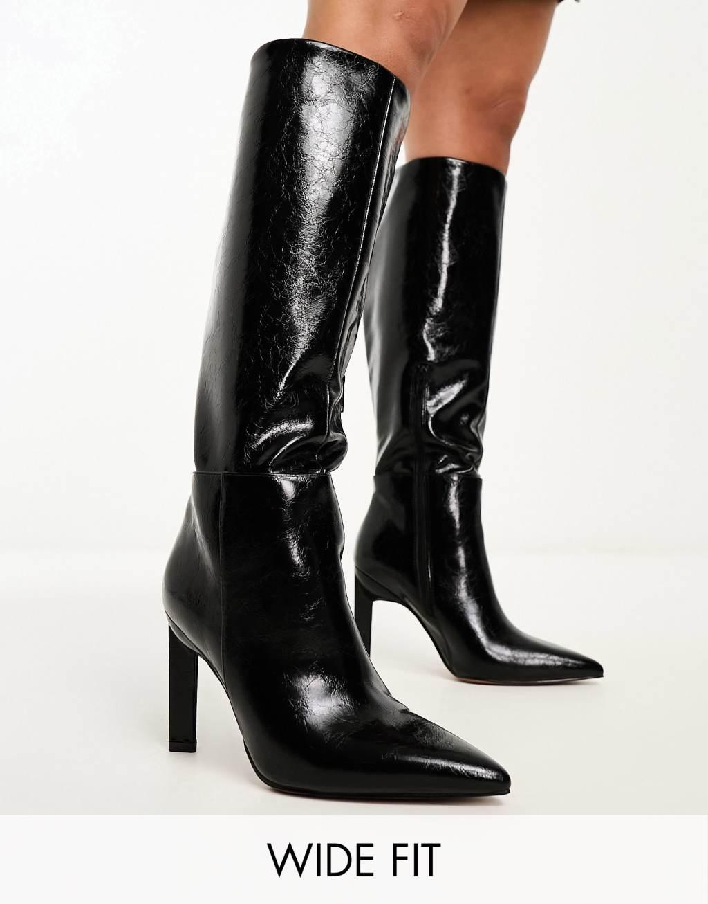 ASOS DESIGN Cancun knee high boots Product Image