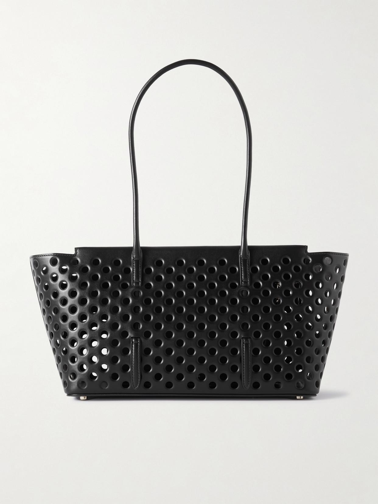 ALAÏA Neo Mina 32 Black Bag Product Image