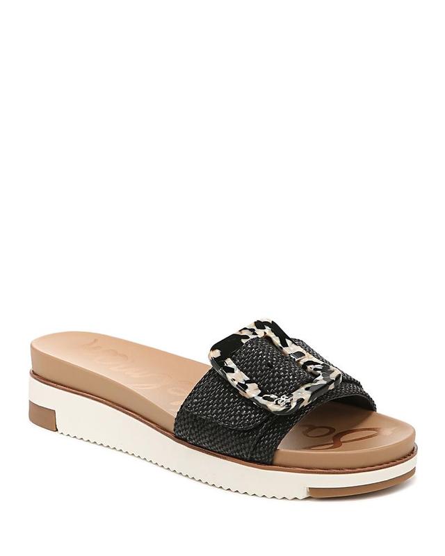 Sam Edelman Womens Ariane Platform Buckle Slide Sandals Product Image