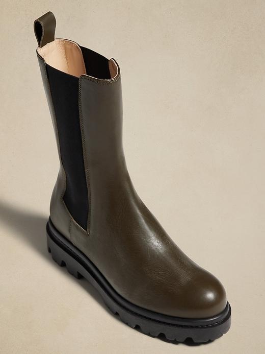 Hudson Tall Leather Chelsea Boot Product Image