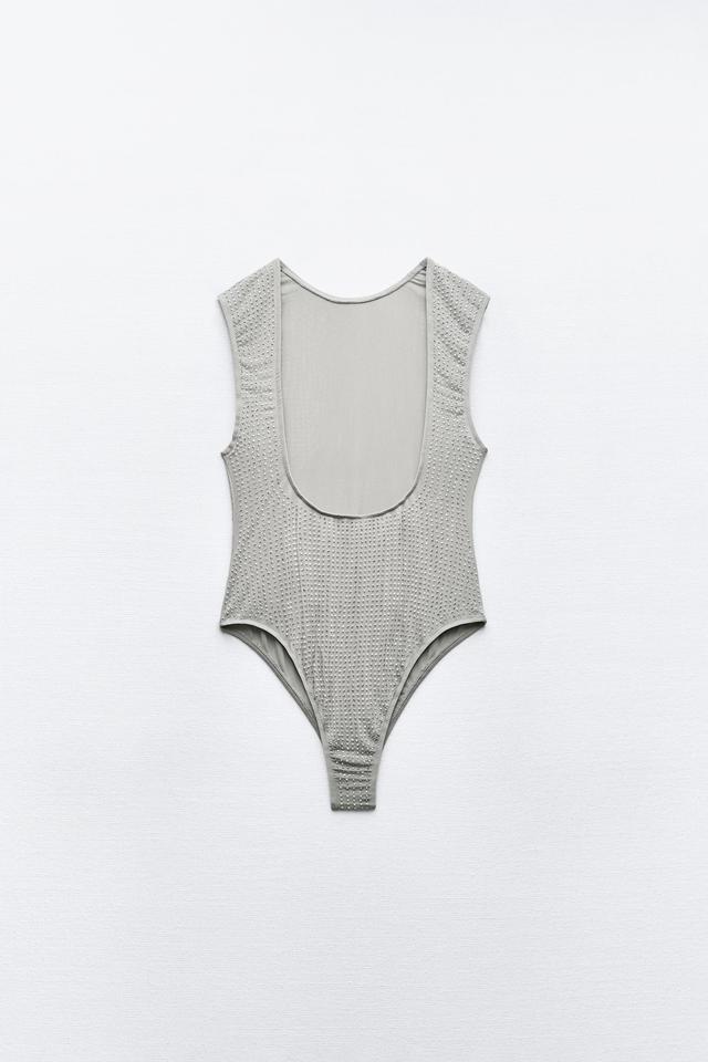 SPARKLY TULLE BODYSUIT Product Image