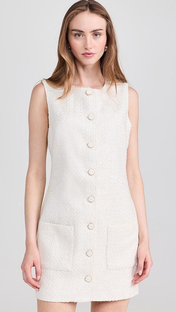 endless rose Sleeveless Tweed Mini Dress | Shopbop Product Image