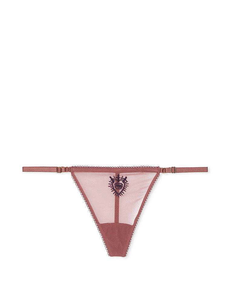 Flirty Mesh Adjustable V-String Panty Product Image