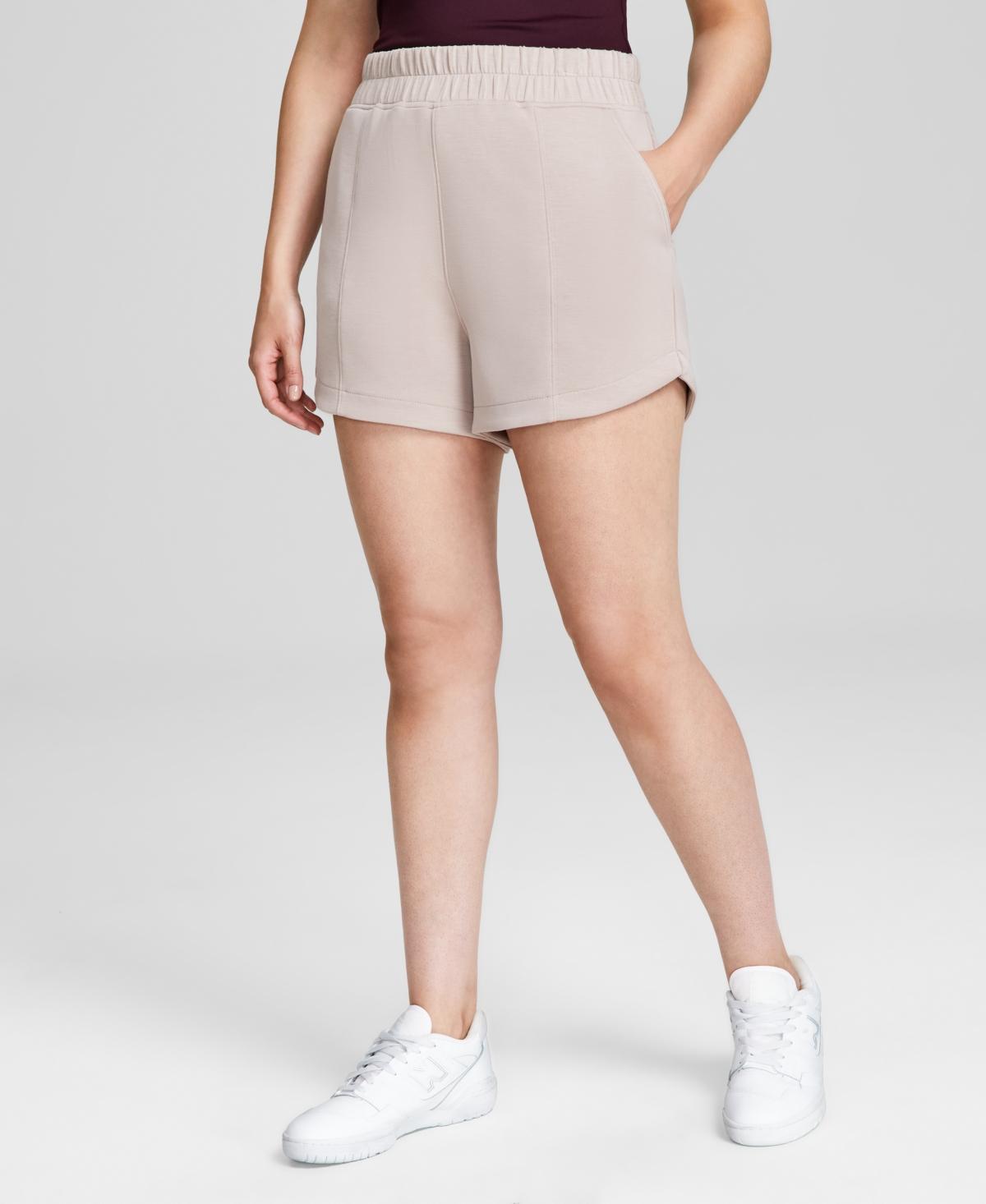 And Now This Womens High Rise Pull-On Scuba Shorts, Created for Macys Product Image