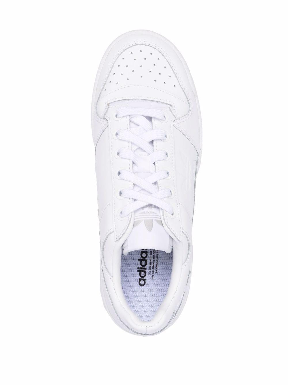 ADIDAS ORIGINALS Forum Bold Leather Sneakers In White Product Image