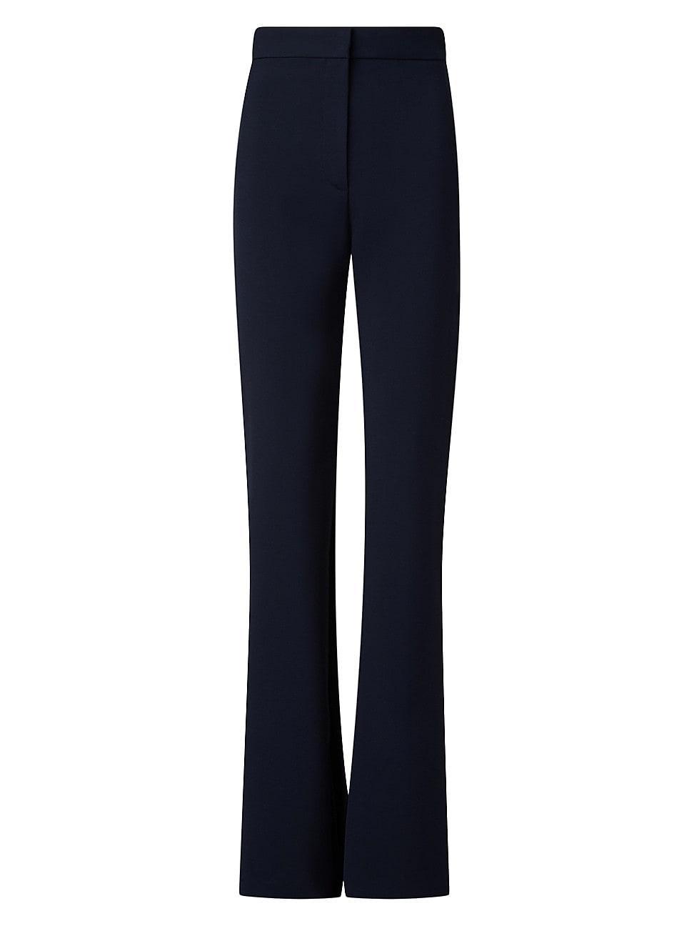 Womens Courtney Crepe Boot-Cut Pants Product Image