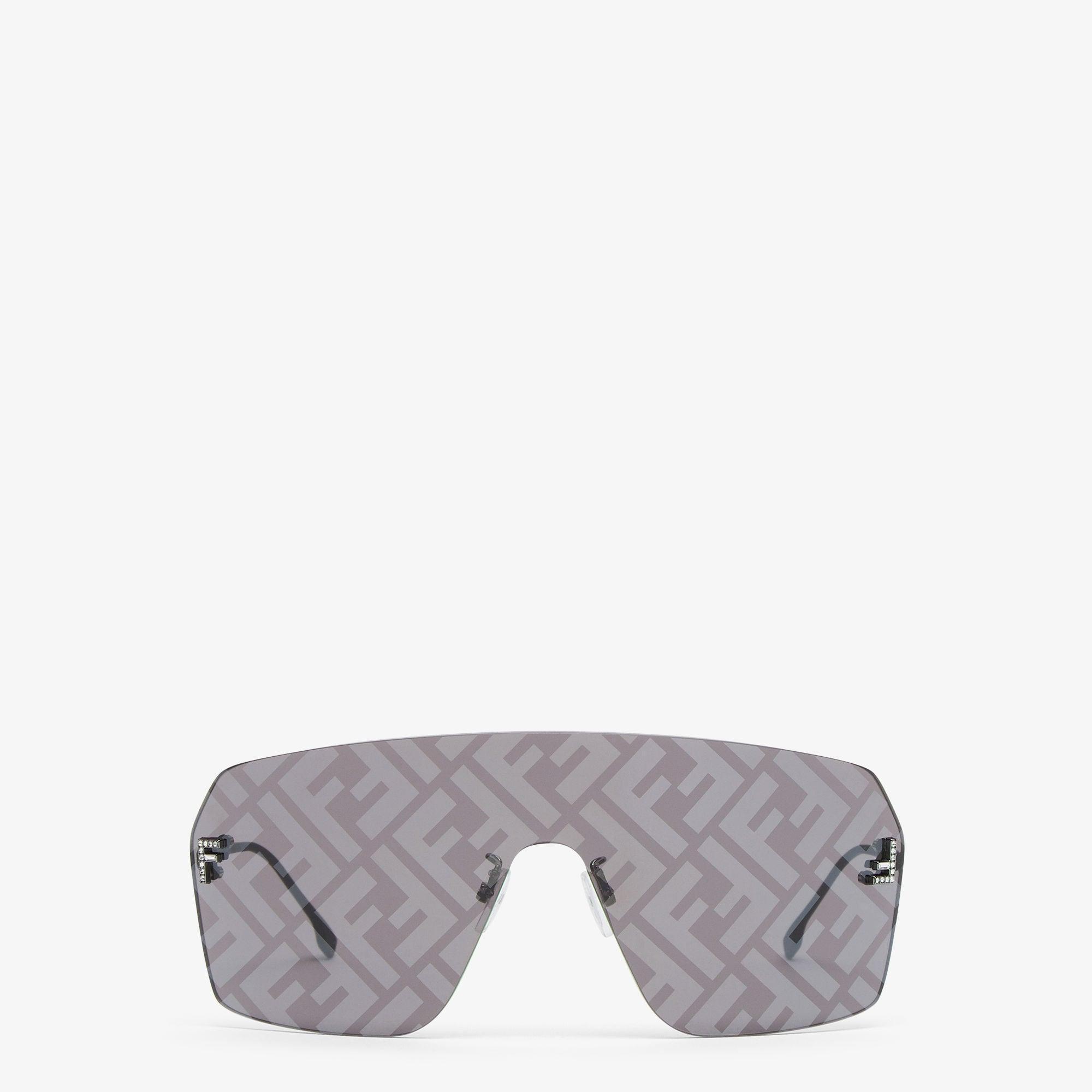 Fendi First CrystalGray shield sunglasses Product Image