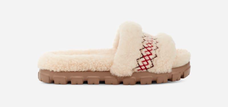 UGG Womens Cozetta UGG Braid Sheepskin Slippers Product Image