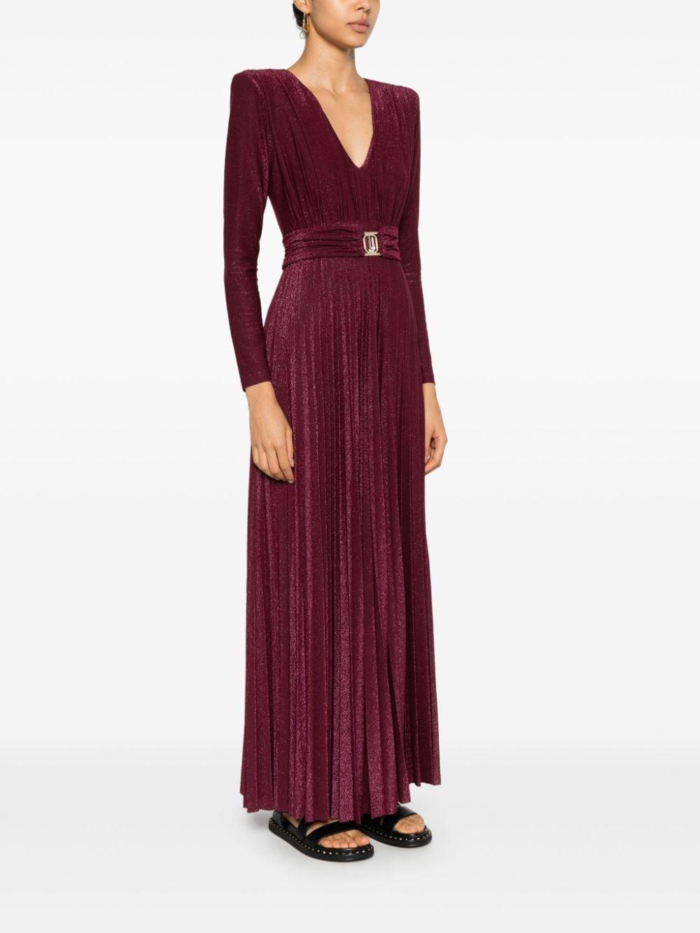 pleated maxi dress Product Image