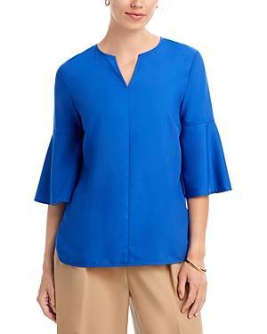 Womens Bell Sleeve Woven Blouse Product Image