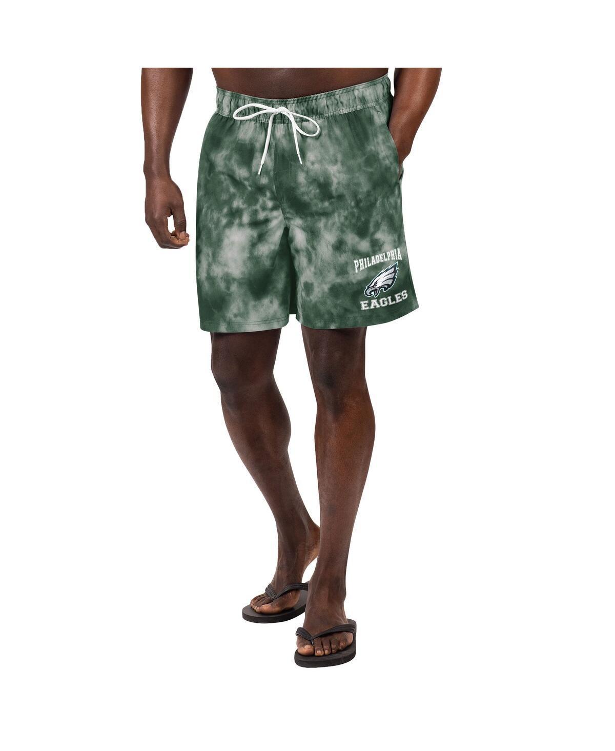 Mens G-III Sports by Carl Banks Midnight Philadelphia Eagles Change Up Volley Swim Trunks Product Image