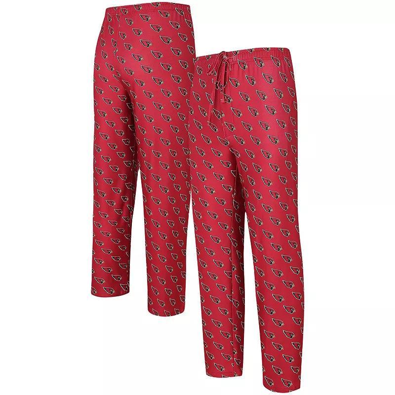 Mens Concepts Sport Cardinal Arizona Cardinals Gauge Allover Print Knit Pants Product Image