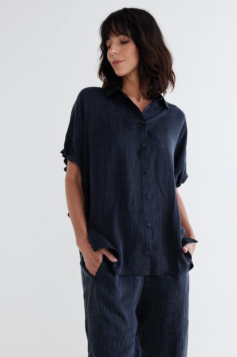 The Airy Crinkle Tunic Product Image