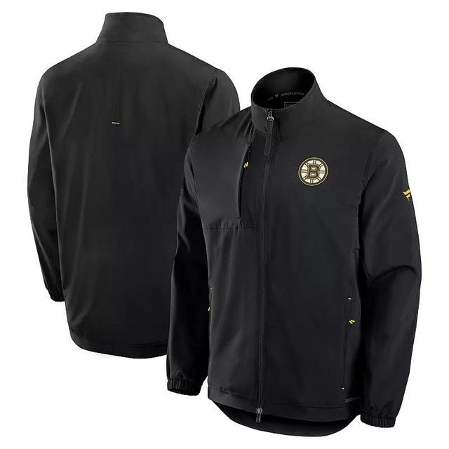 Mens Fanatics Black Philadelphia Flyers Authentic Pro Rink Coaches Full-Zip Jacket Product Image