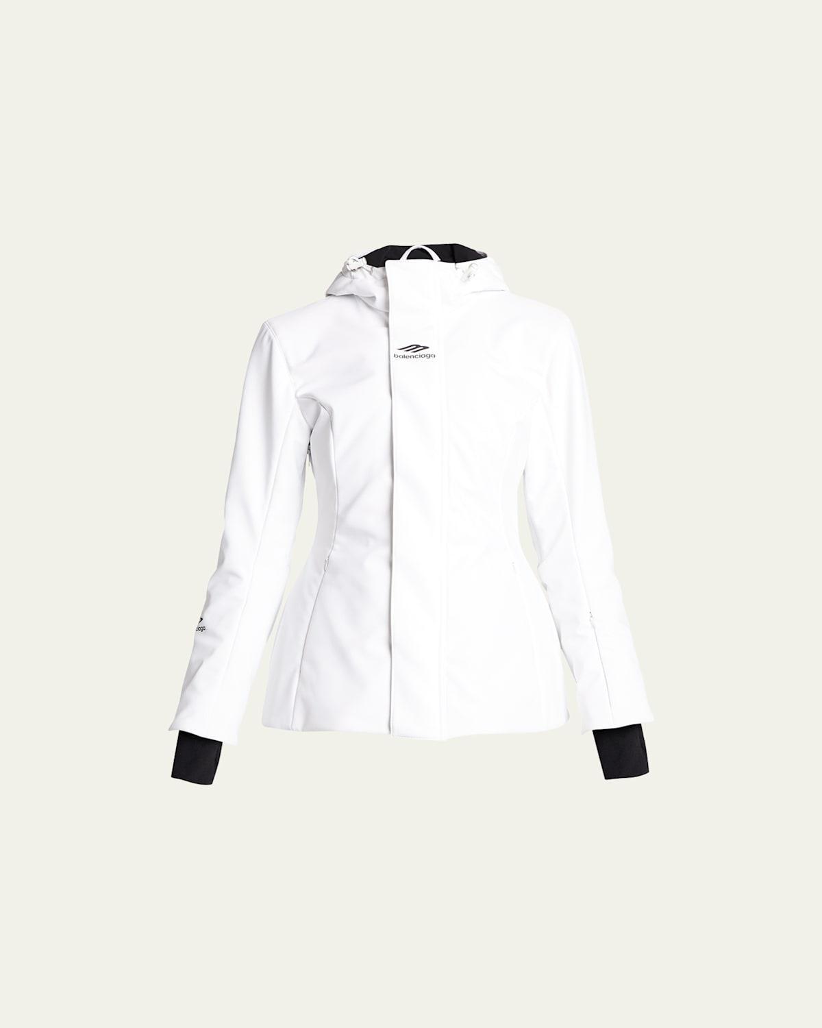 Balenciaga - Hourglass Nylon Ski Jacket - WhiteModa Operandi Product Image