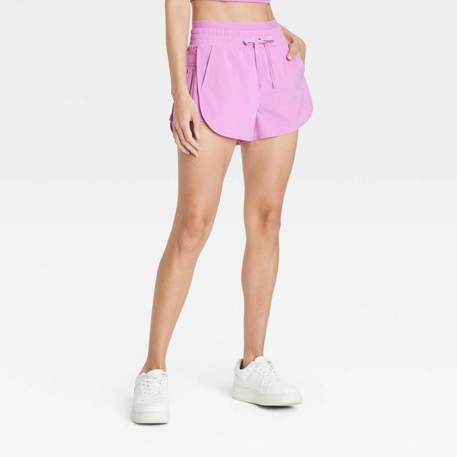 Womens High-Rise Pleated Side Shorts 2.5 - JoyLab XXL Product Image