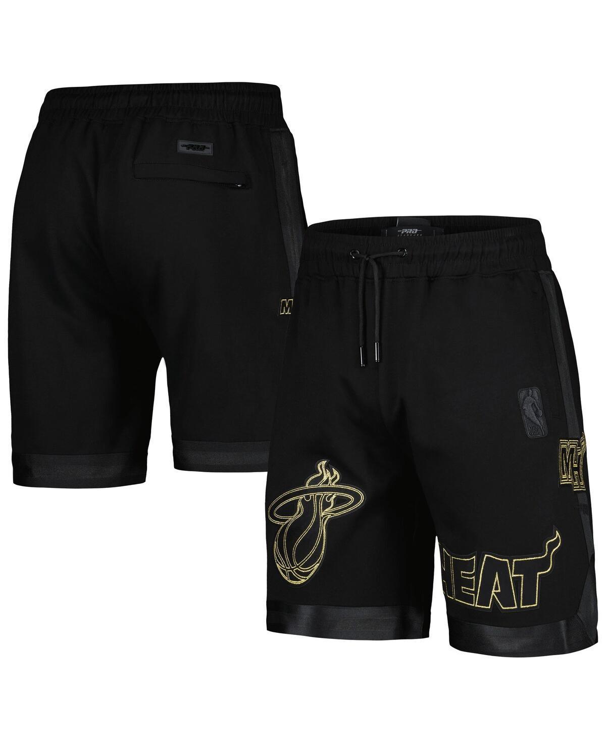 Pro Standard Mens Black Miami Heat Shorts Product Image