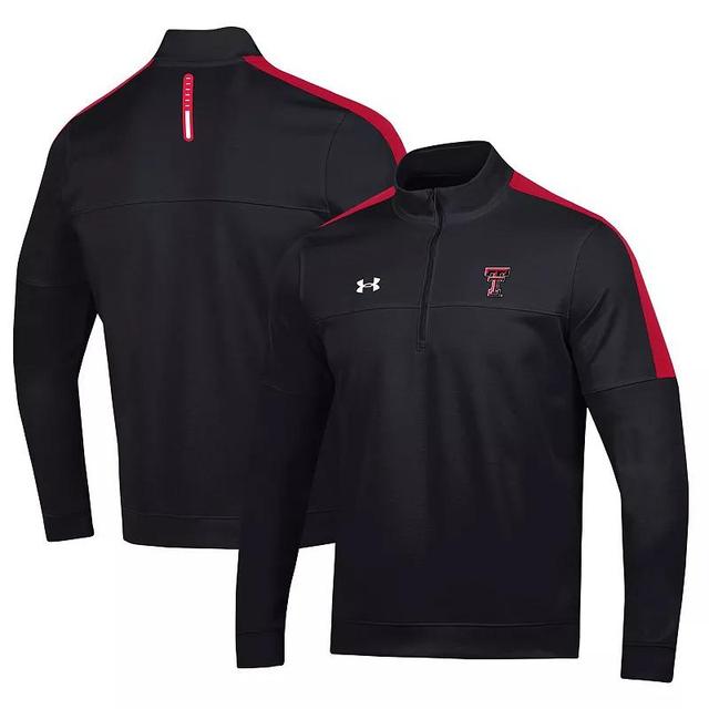 Mens Under Armour Texas Tech Red Raiders Midlayer Half-Zip Jacket Product Image