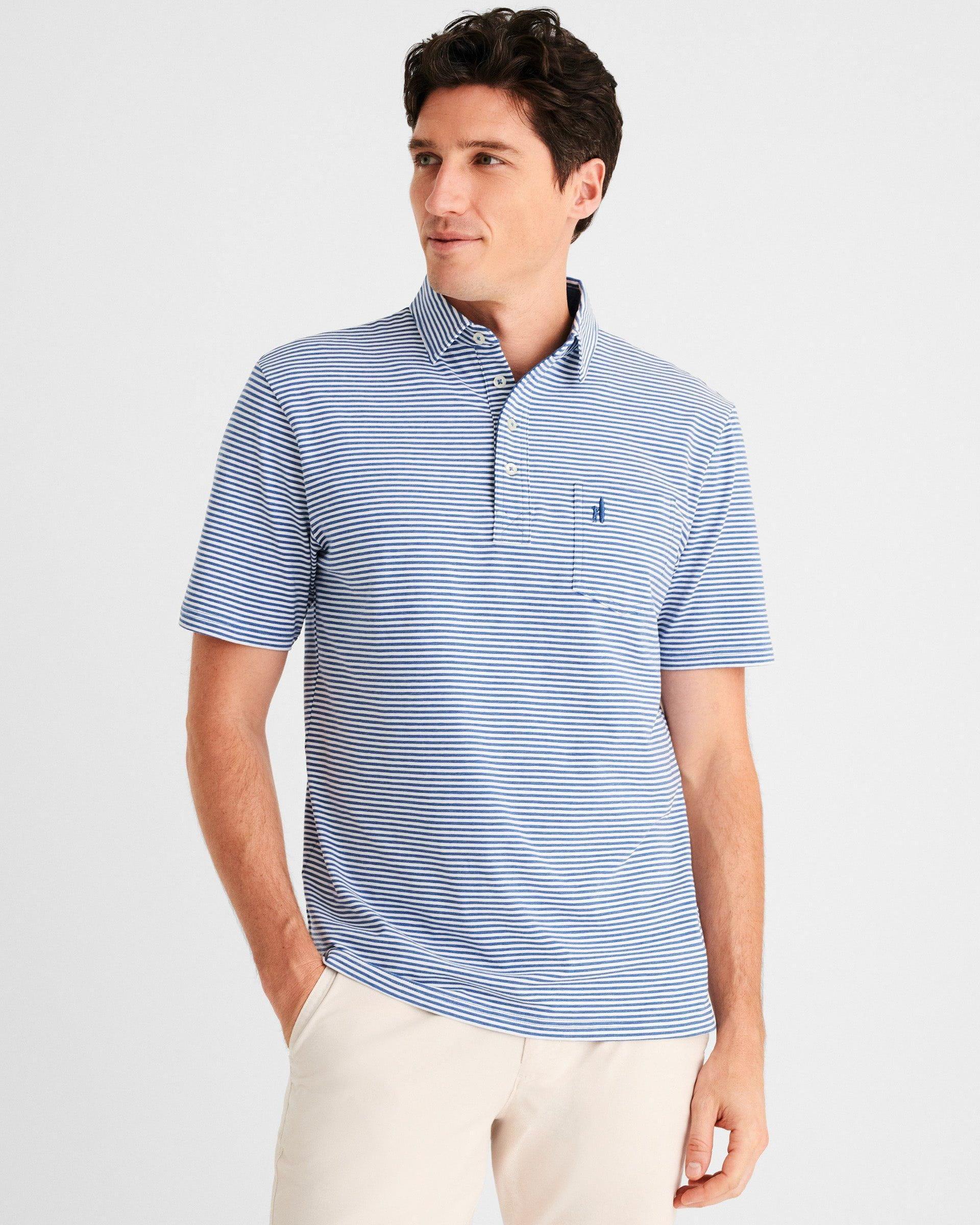 Original 4-Button Polo - Dante Stripe Male Product Image