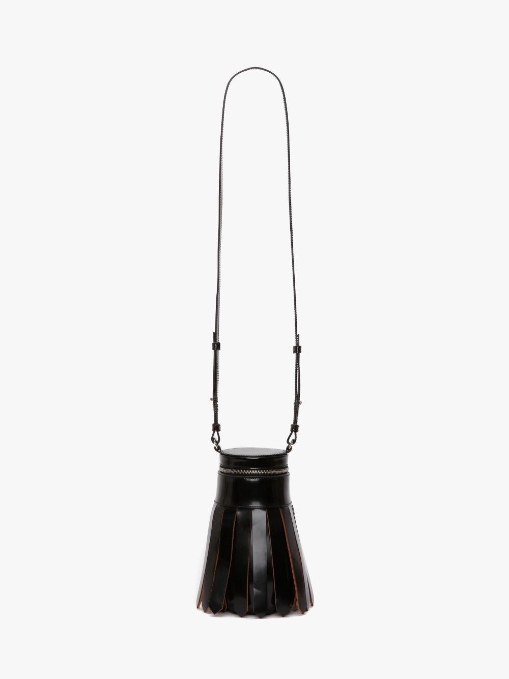 TASSEL BAG - LEATHER CROSSBODY BAG in black | JW Anderson US  Product Image