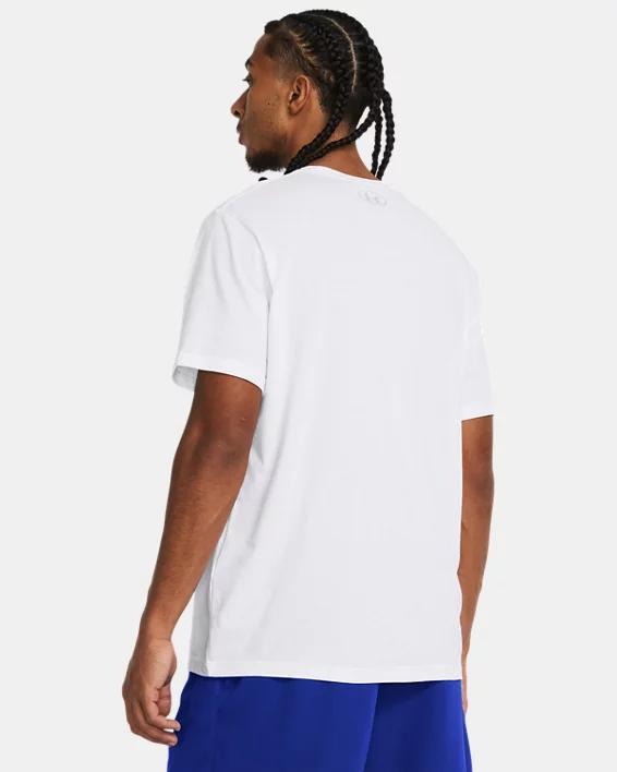 Men's UA Basketball Net Wordmark Short Sleeve Product Image