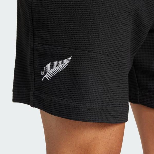 adidas All Blacks Essentials Waffle Shorts All Black XL Mens Product Image