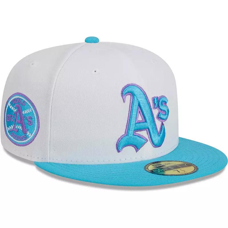 Mens New Era Oakland Athletics Vice 59FIFTY Fitted Hat Product Image