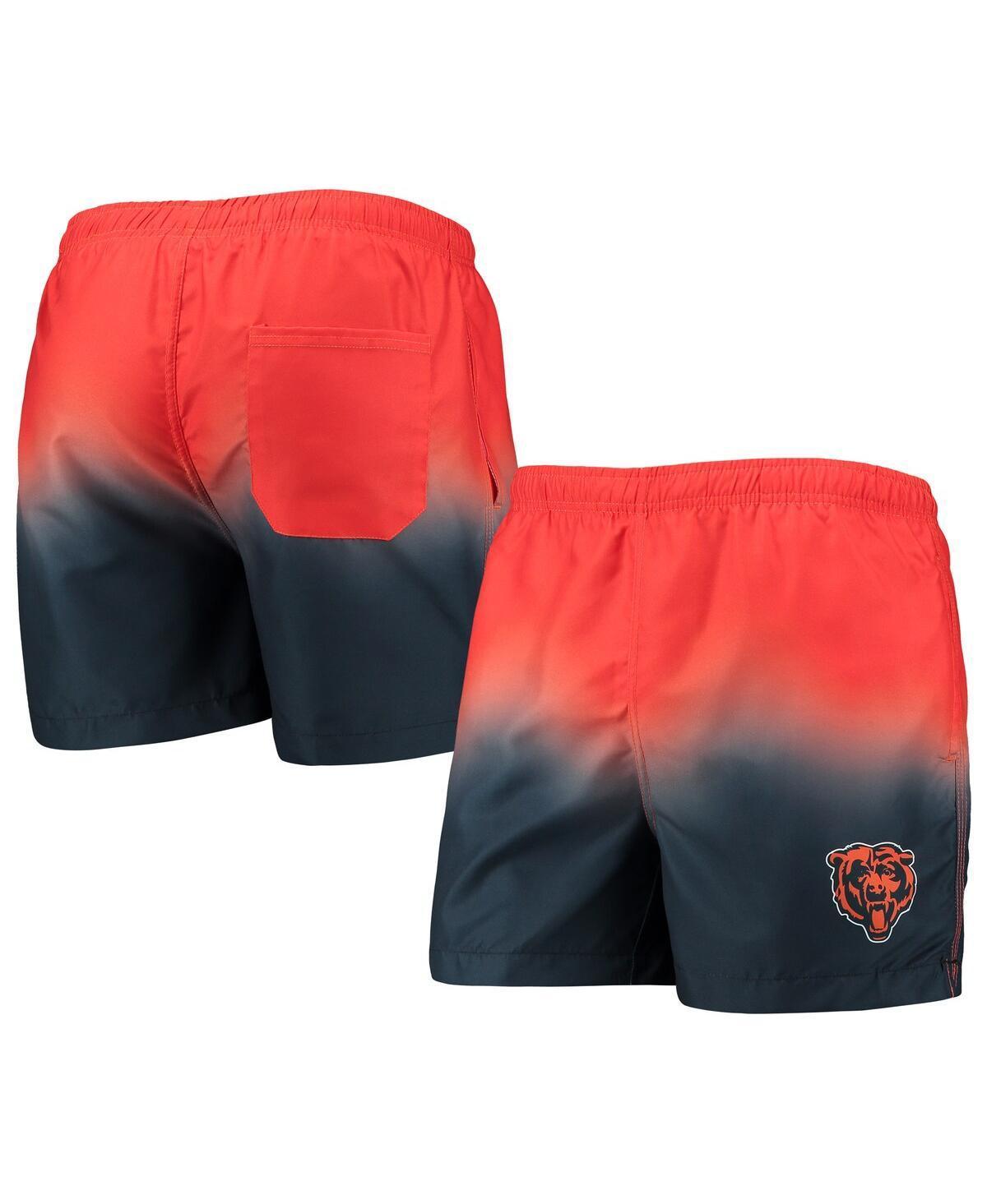 Mens FOCO /Navy Chicago Bears Dip-Dye Swim Shorts Product Image