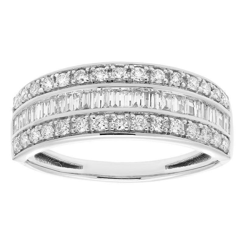 The Regal Collection IGL Certified 1/2 Carat T.W. Diamond Ring, Womens White Product Image