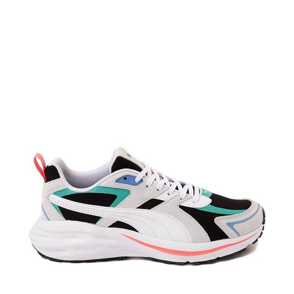 Womens PUMA Hypnotic LS Athletic Shoe White / Silver Mist / Sparkling Green / Pink Product Image