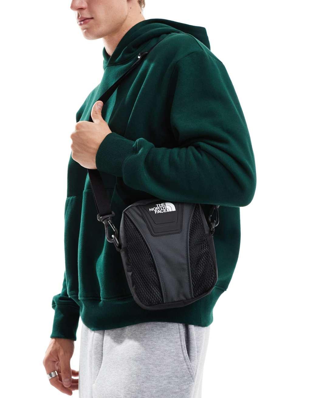 The North Face Y2K cross-body bag in black and gray Product Image