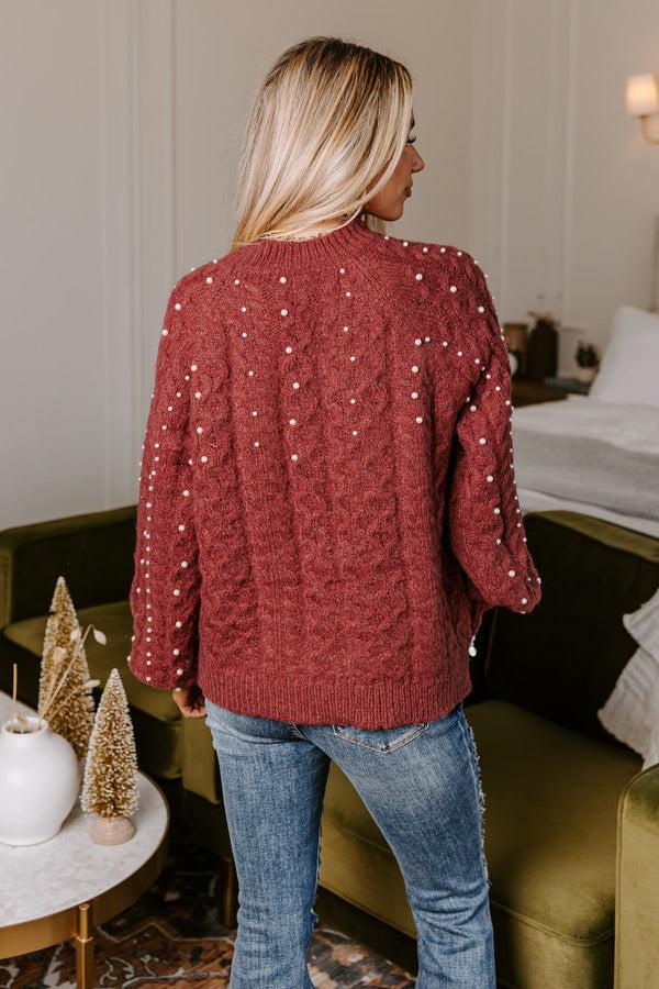 Sending Love To You Embellished Sweater Product Image