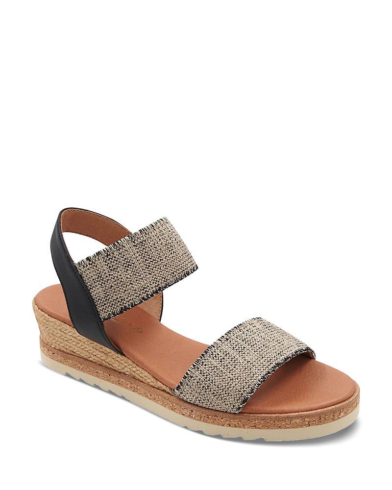 Andre Assous Womens Neveah Mid Heel Espadrille Wedge Sandals Product Image
