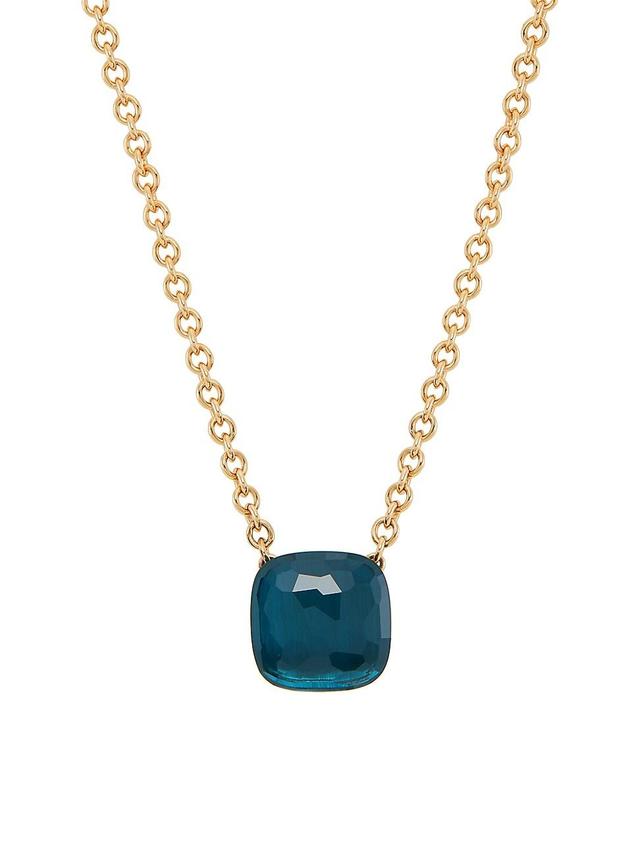 Womens Nudo Maxi London Blue Topaz Pendant Necklace Product Image