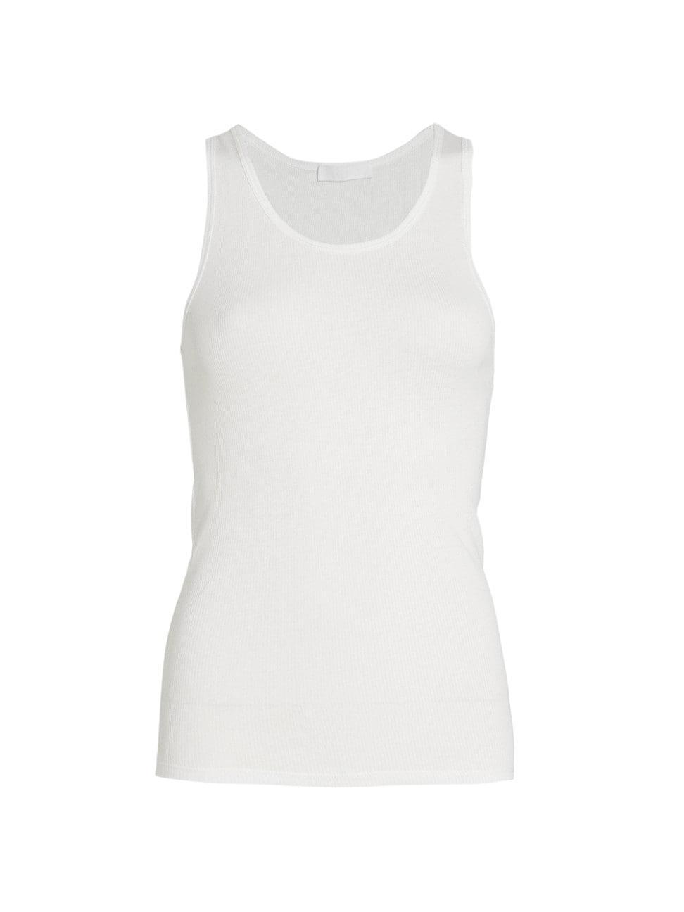 Womens Cotton Ribbed Tank Product Image